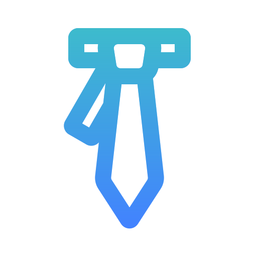 Tie Generic gradient outline icon