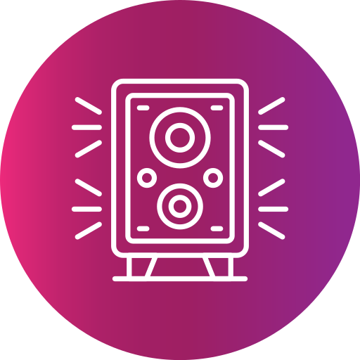 altavoz icono gratis