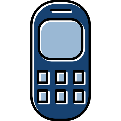 telefono viejo icono gratis