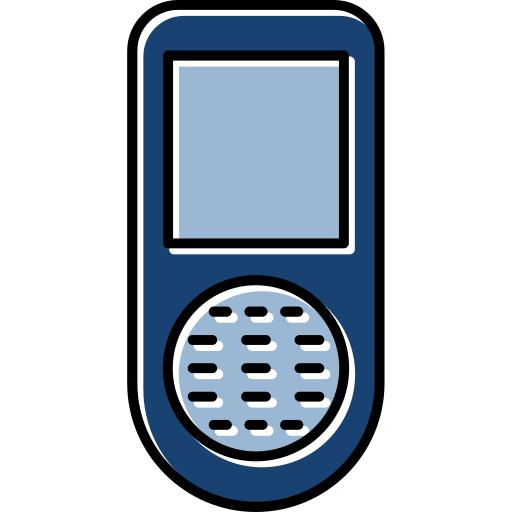 telefono viejo icono gratis