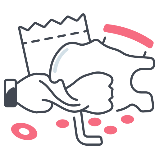 Waste free icon Waste free icon
