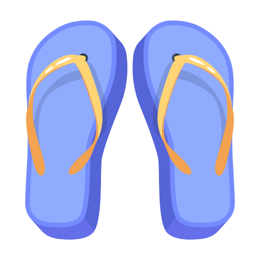 Flip flop Generic color fill icon