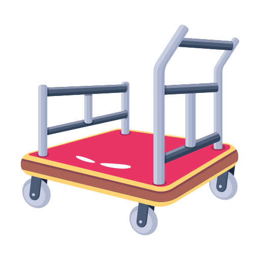 carrito de equipaje icono gratis