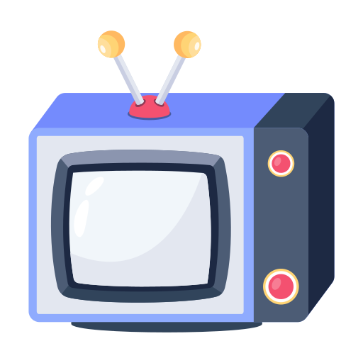 Tv Generic color fill icon