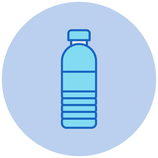 Water bottle Generic color lineal-color icon