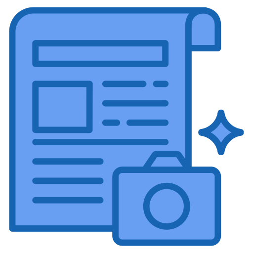 journalisme Icône gratuit journalisme Icône gratuit