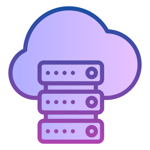 almacenamiento en la nube icono gratis