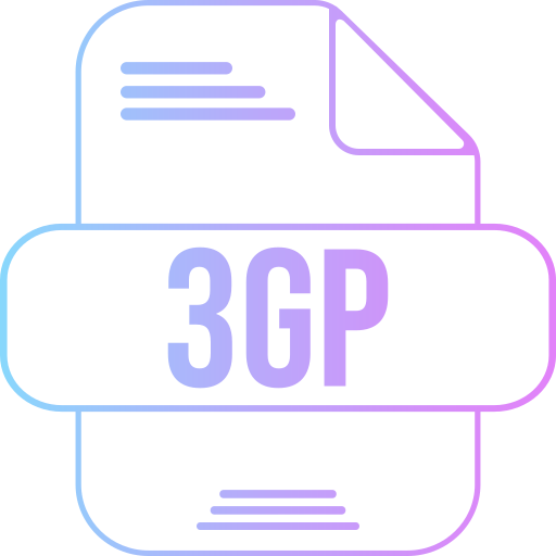 3gp icono gratis