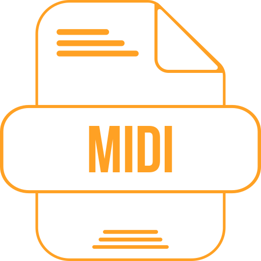 midi icono gratis