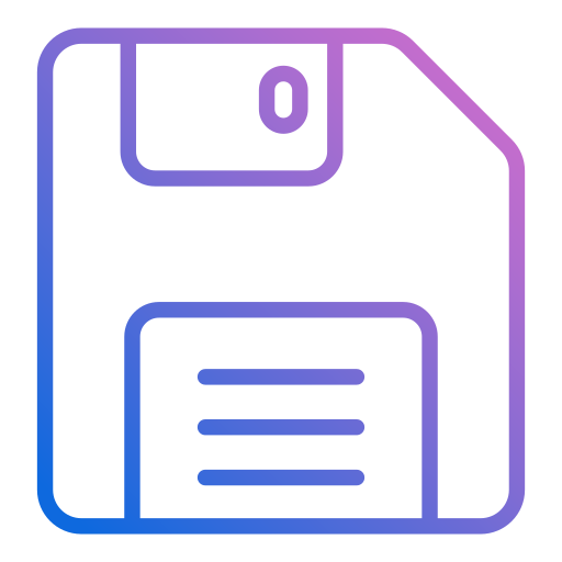 Floppy disc free icon