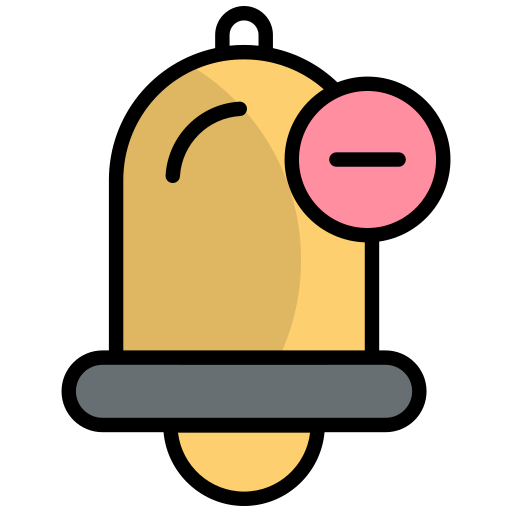 campana de notificación icono gratis