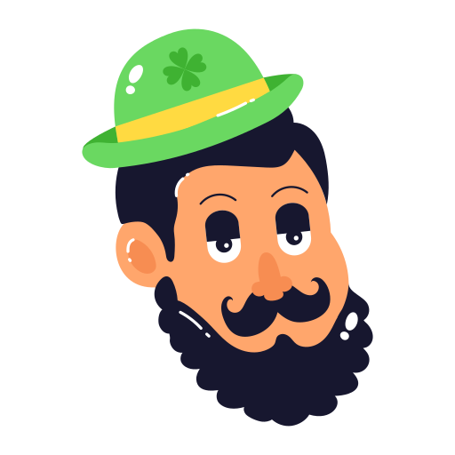 Irish free sticker