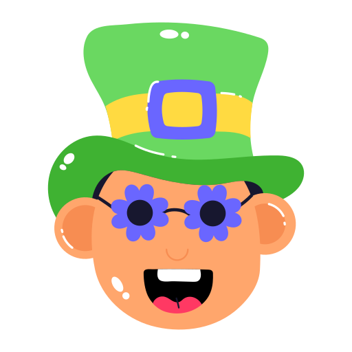 Hat free sticker