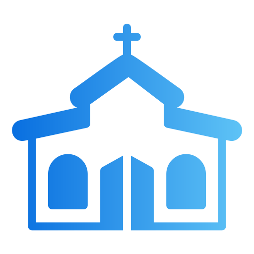 Church Generic gradient fill icon