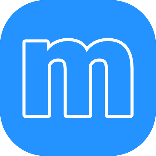 Letter m Generic color fill icon