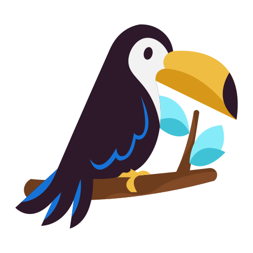 tucan gratis sticker