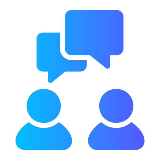 대화 무료 아이콘