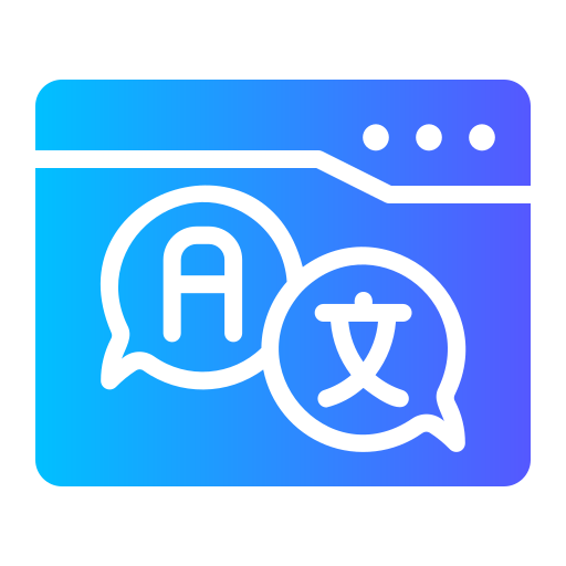 Online translator free icon Online translator free icon
