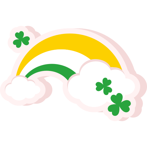 regenbogen kostenlos Sticker
