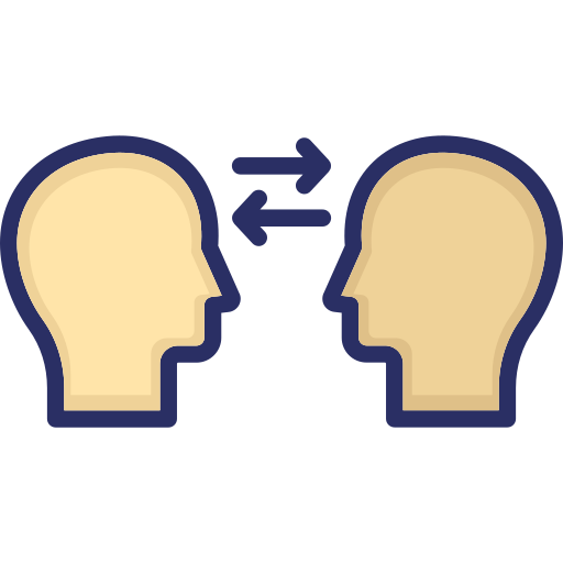 la communication Icône gratuit