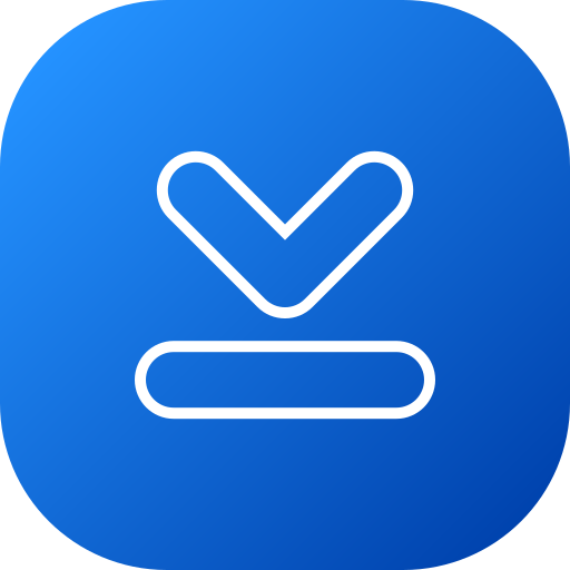 pfeil nach unten kostenlos Icon