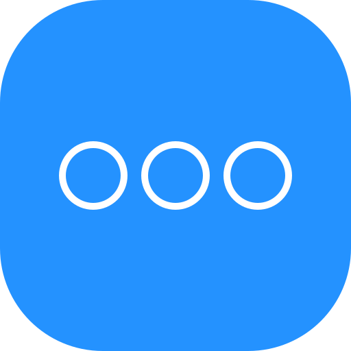 Three dots Generic color fill icon