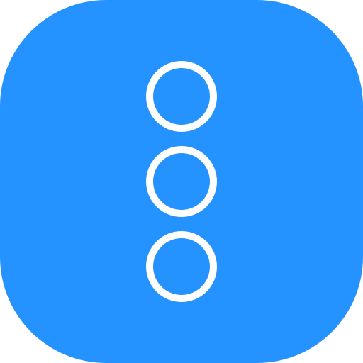 Three dots Generic color fill icon