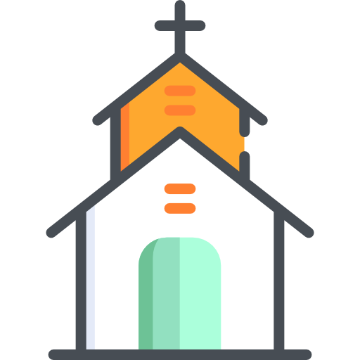 Église Icône gratuit Église Icône gratuit