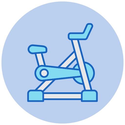 Stationary Bike Generic color lineal-color icon