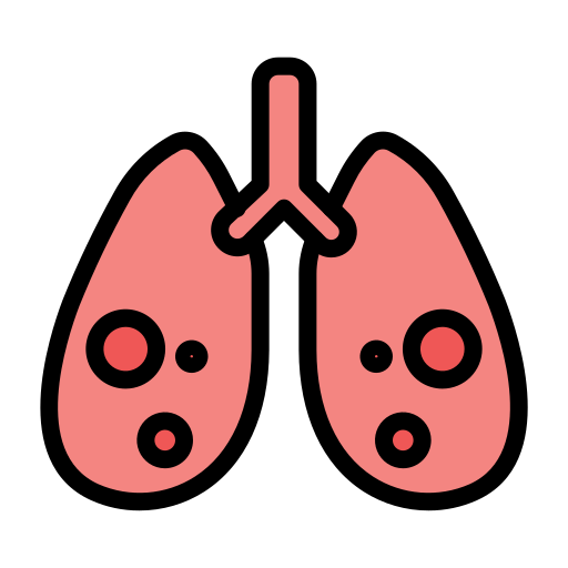 Lungs Generic color lineal-color icon