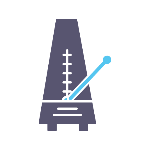 metrónomo icono gratis