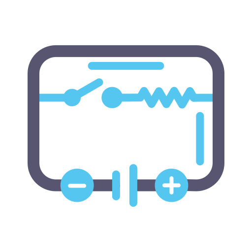 circuito eléctrico icono gratis