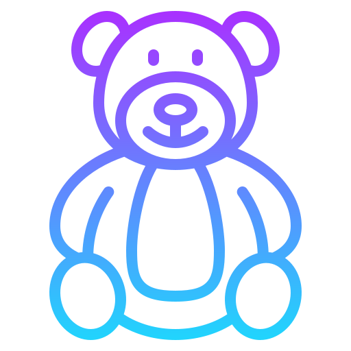 Teddy bear Generic gradient outline icon