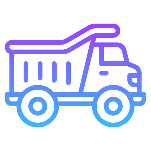 Camión de juguete icono gratis