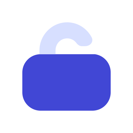 Unlock free icon