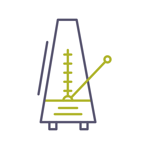 metrónomo icono gratis