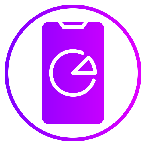 gráfico circular icono gratis