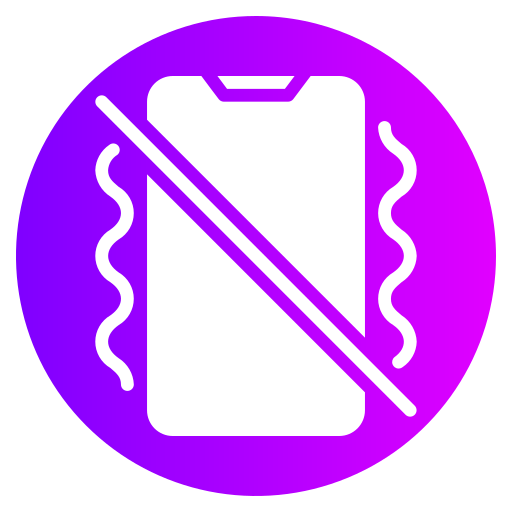 vibración del teléfono icono gratis