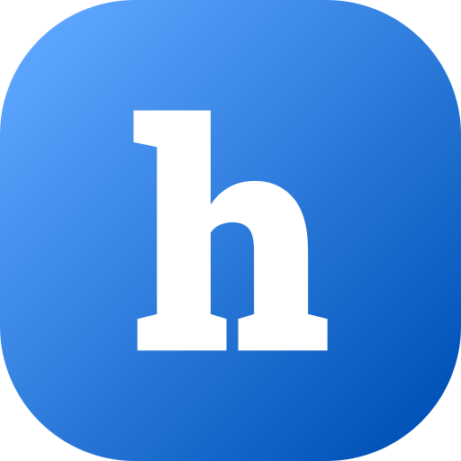 letra h icono gratis