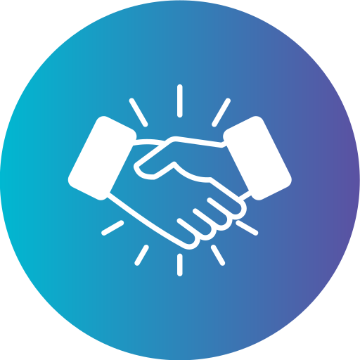 Handshake Generic gradient fill icon