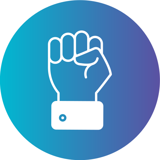 Fist - Free hands and gestures icons