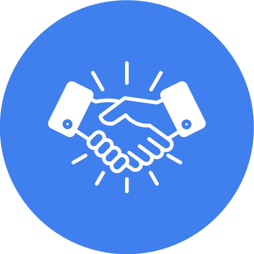 Handshake Generic color fill icon