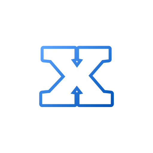 letra x icono gratis