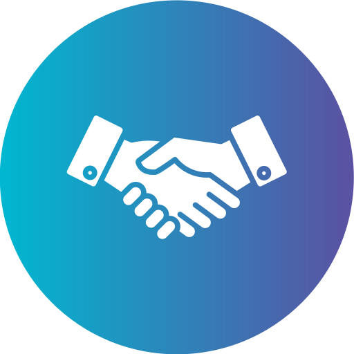 Handshake Generic gradient fill icon