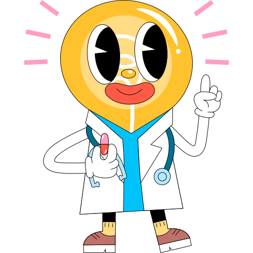 doctor gratis sticker