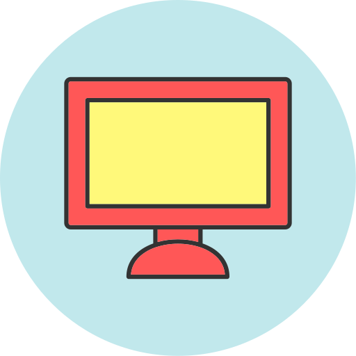 Computer Generic color lineal-color icon