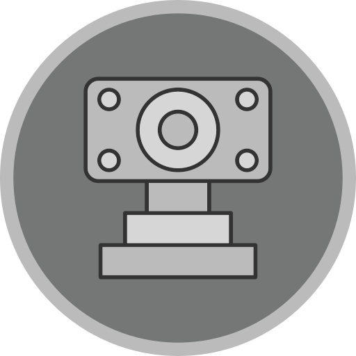 cámara web icono gratis