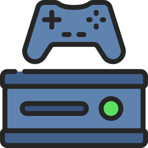 Game console Juicy Fish Soft-fill icon