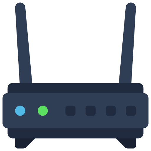 router inalámbrico icono gratis