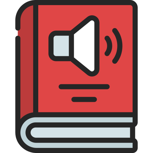audio libro icono gratis